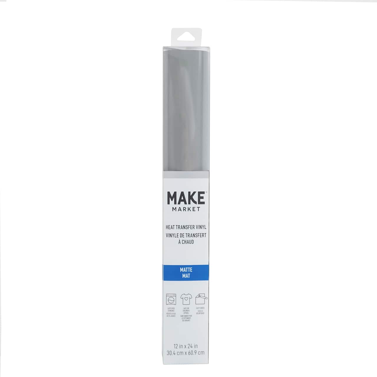12 Pack: Matte Heat Transfer Vinyl by Make Market®